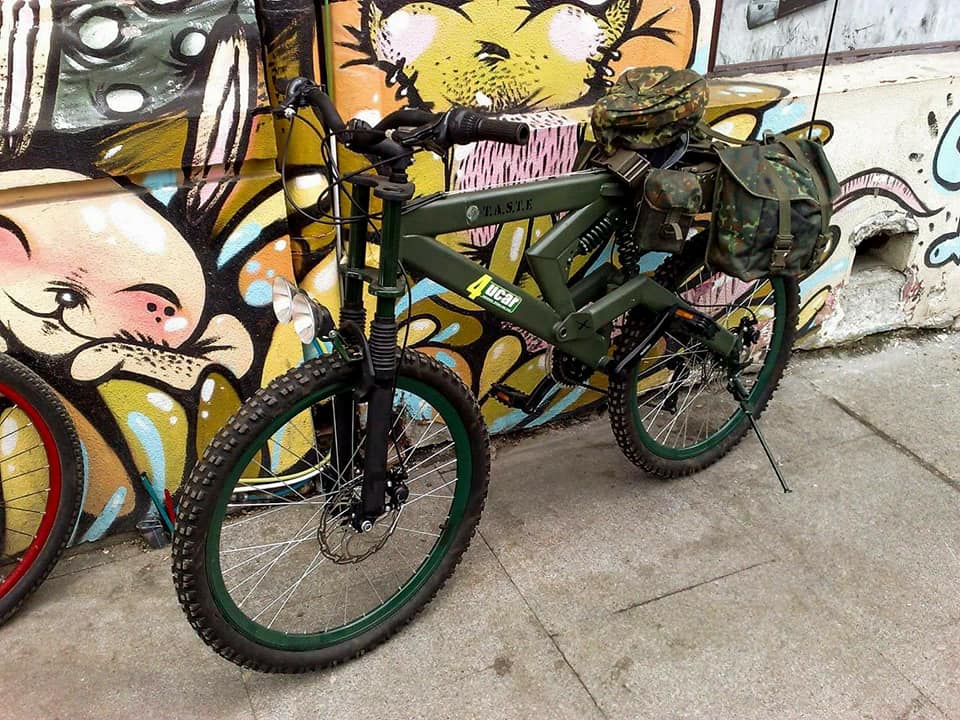 Bicicleta militara proiect MARCA T.A.S.T.E.